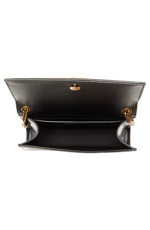 Saint Laurent Small Kate Colorblock Shoulder Bag In Peach Flower/noir