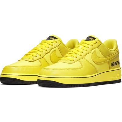 Nike Air Force 1 Gore-Tex Waterproof Sneaker- Yellow