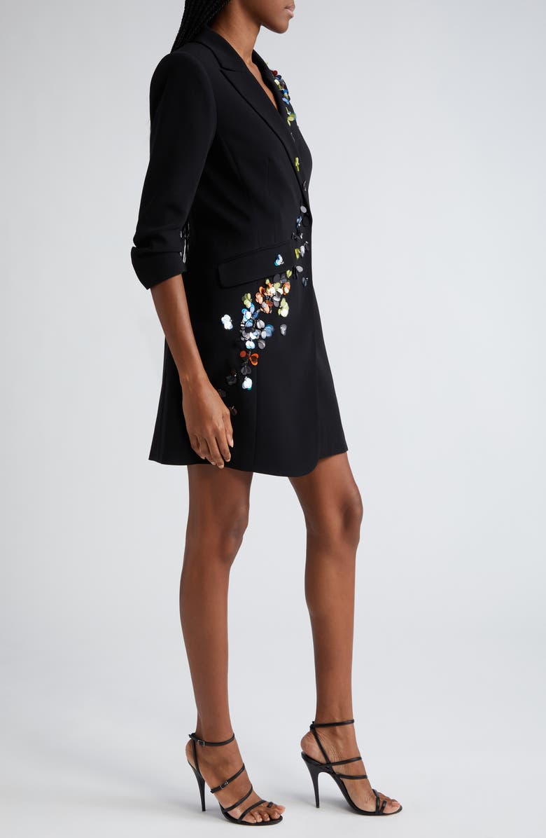 Cinq à Sept Linnea Sequin Flower Blazer Dress | Nordstrom