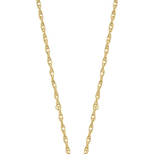 Bliss Diamond 1/4ct Pink Diamond Solitaire Pendant 14k Gold 18" Necklace Lab Grown In 14k Yellow Gold