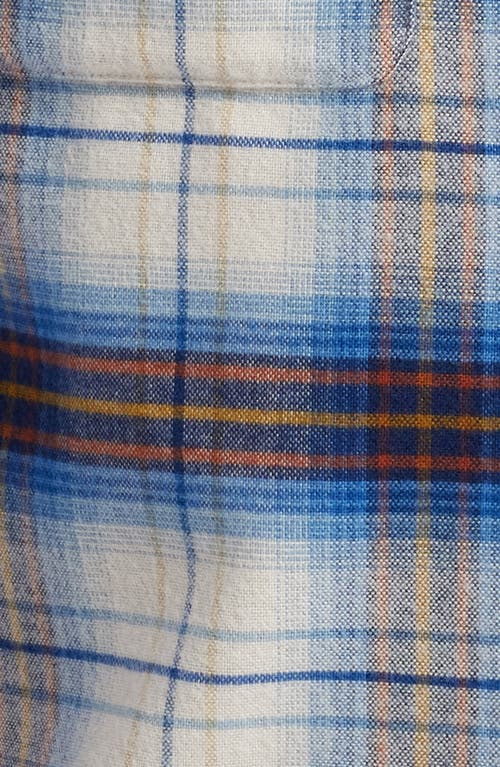 Shop Pendleton Baja Board Plaid Camp Shirt In Blue/navy Multi Plaid