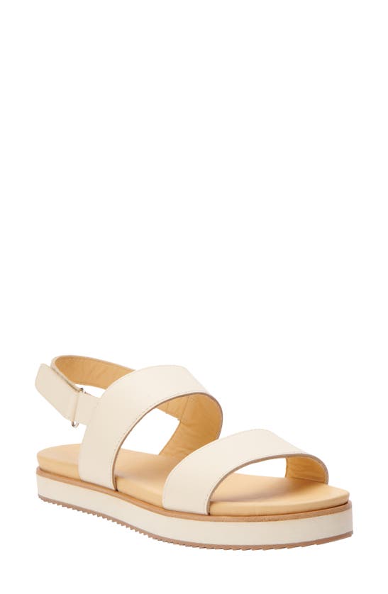 Click to view more detailed imagery on our partner's website Nisolo Go-to Flatform Slingback Sandal In White