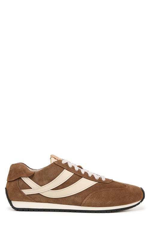 Shop Vince Oasis Sneaker In Vicuna Brown/moonlight