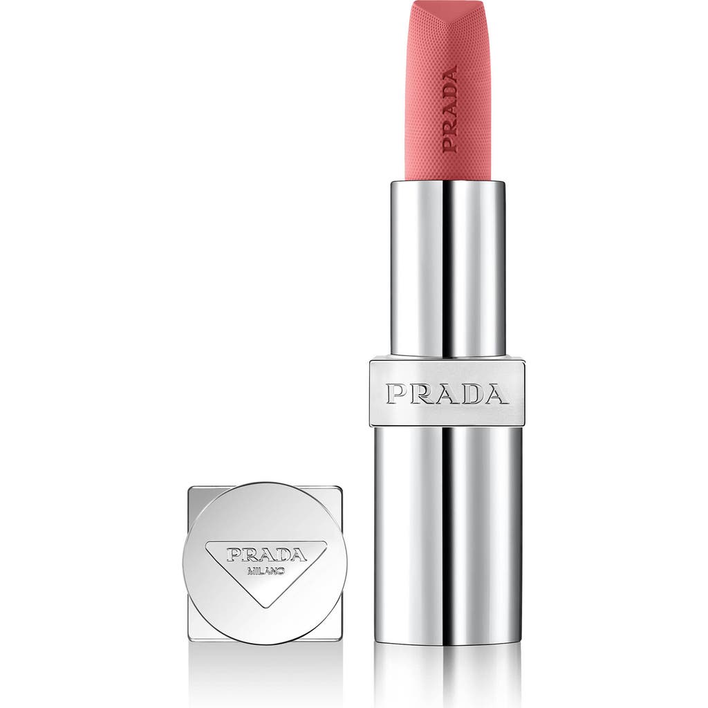 Prada Monochrome Soft Matte Refillable Lipstick In P155 Blush - Soft Pink