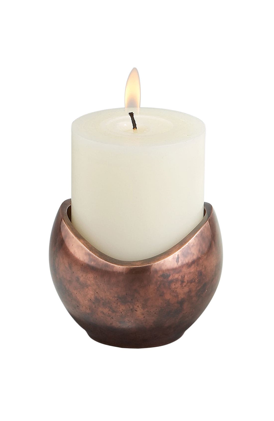 Nambé 'Pebble' Pillar Candle Holder Nordstrom