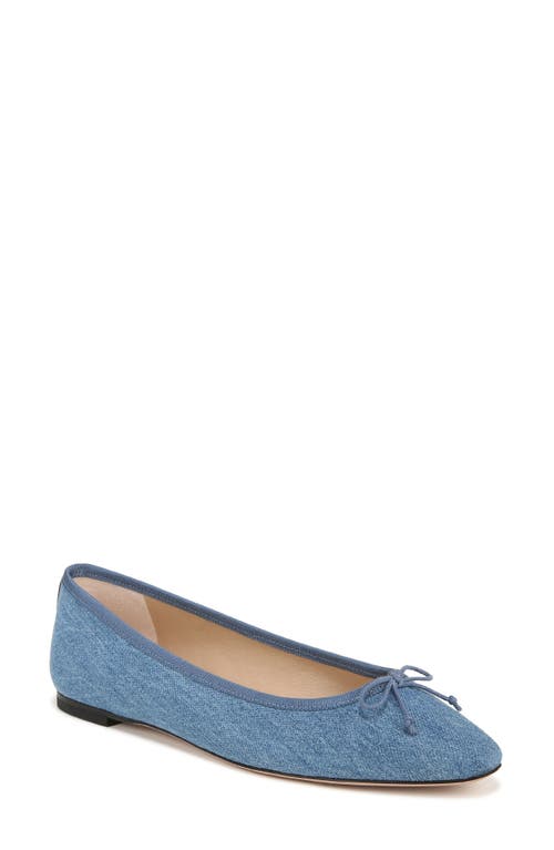 Catherine Ballet Flat in Blue