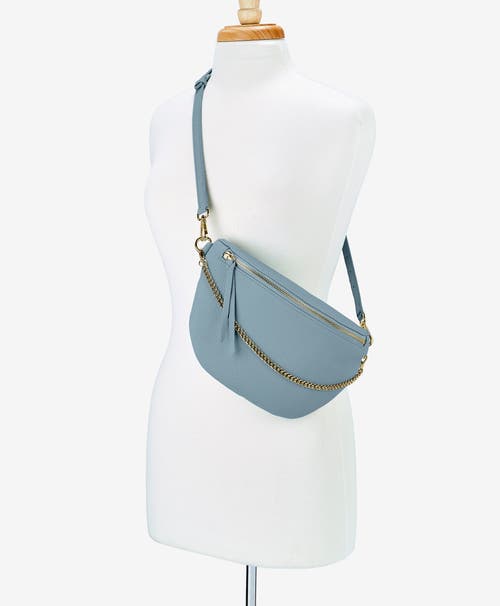 Shop Gigi New York Beck Sling Bag In Coastal Blue