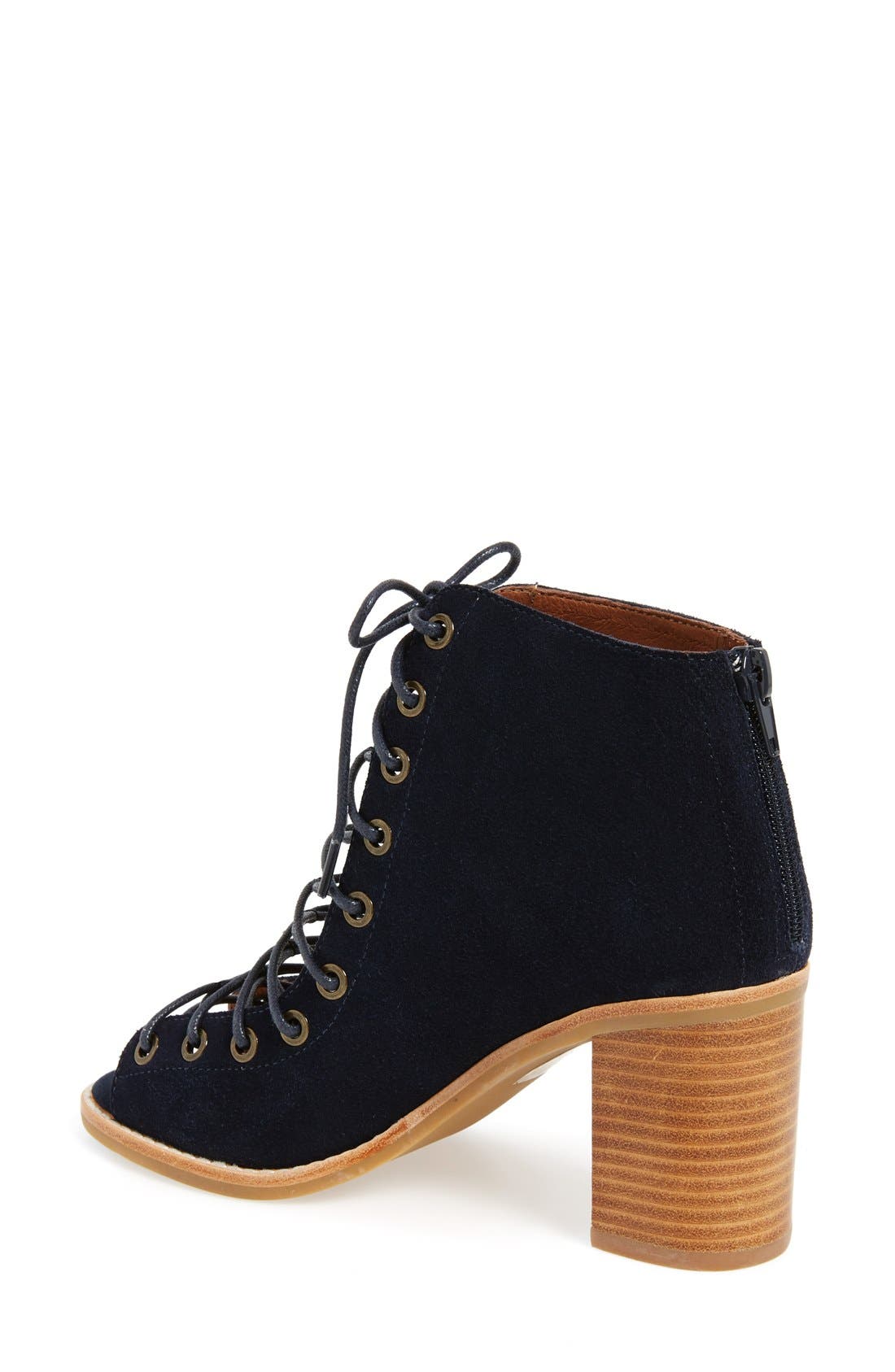 jeffrey campbell cors peep toe booties