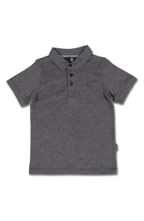 Volcom Kids' Wowzer Polo in Stealth at Nordstrom, Size 2T