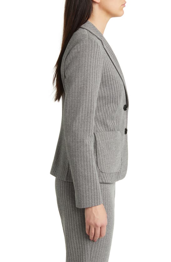 Shop Hugo Boss Boss Jonalahra Blazer In Herringbone