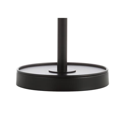 Jonathan Y Wilcox Minimalist Metal Led Table Lamp In Black