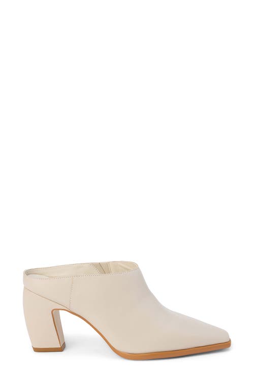 Shop Matisse Mccarthy Square Toe Mule In Bone Leather