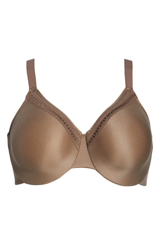 Shop Wacoal Perfect Primer Full Coverage Underwire Bra In Deep Taupe