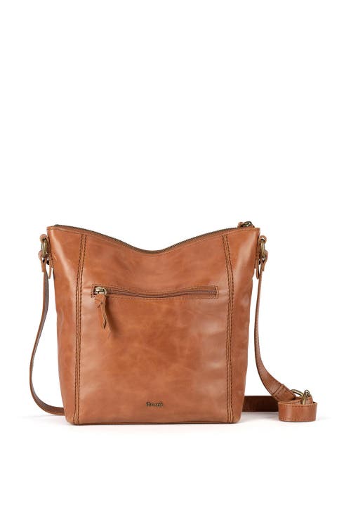 The Sak Ashland Crossbody In Tobacco Floral Emboss