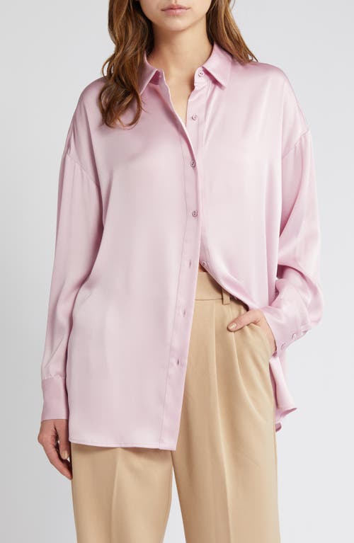 FAVORITE DAUGHTER FAVORITE DAUGHTER THE SMOOTH EX-BOYFRIEND SATIN SHIRT 