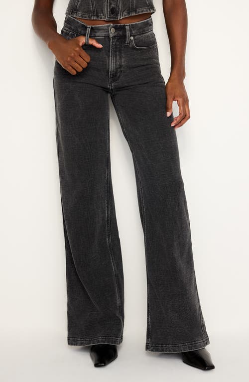 GOOD AMERICAN GOOD AMERICAN JEANIUS GOOD SKATE COTTON PANTS