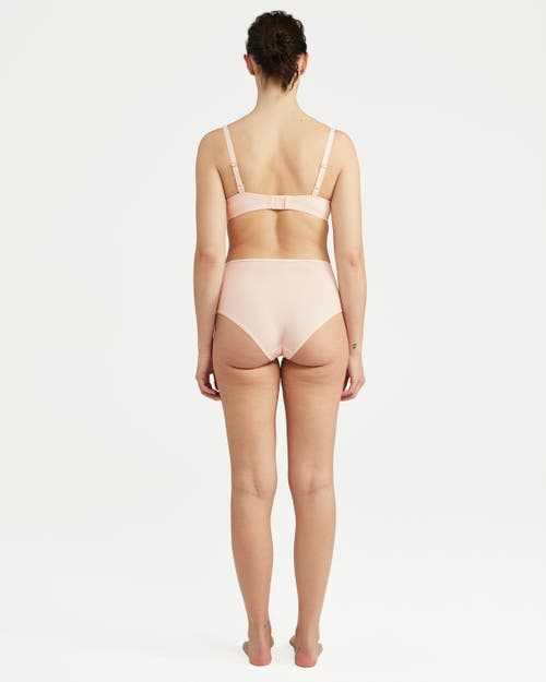 Shop Nudea The Stretch High Waisted Brief In Blush Pink