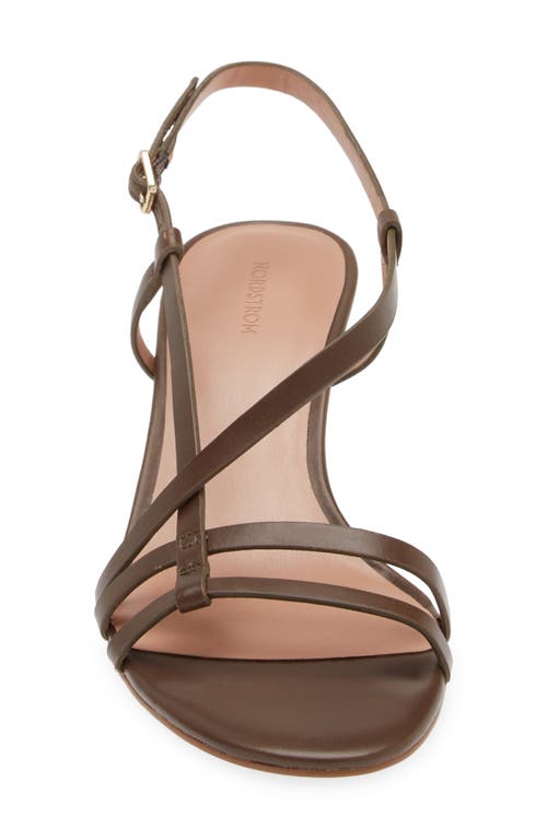 Shop Nordstrom Autumn Sandal In Olive Tuscany