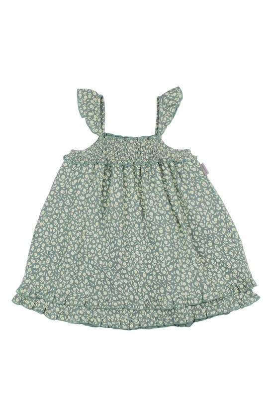 Shop L'ovedbaby Organic Cotton Muslin Dress In Spring Floral