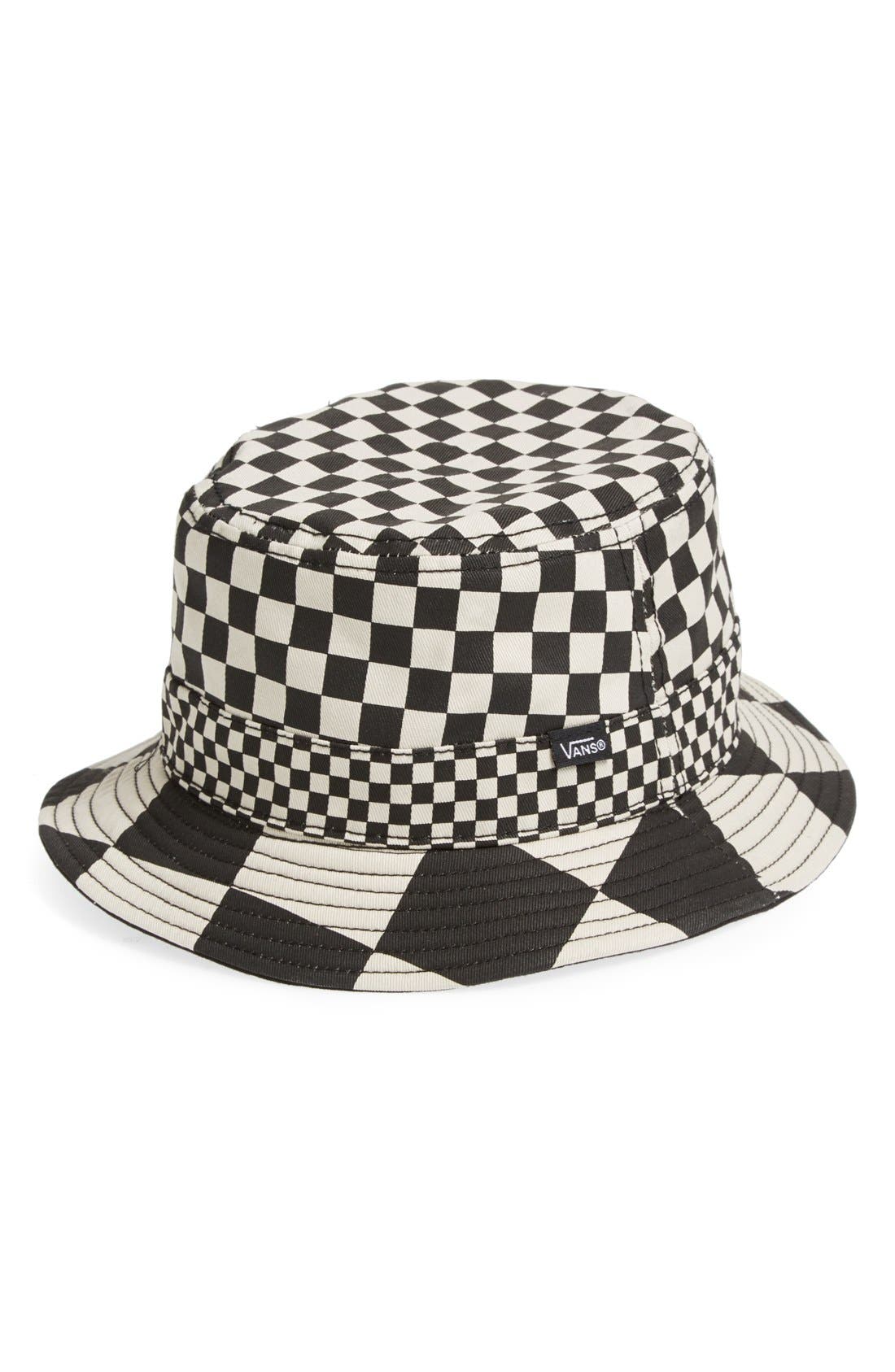 vans checkered hat