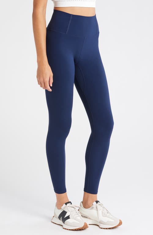 Fp Movement By Free People Never Better High Waist Leggings In Midnight Navy