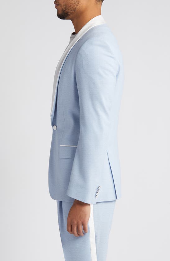 Shop Hugo Henry Slim Fit Suit Jacket In Light Blue