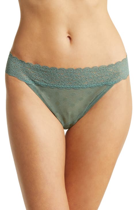 Skarlett Blue Women's Paradise High Cut Lace Bikini Panty