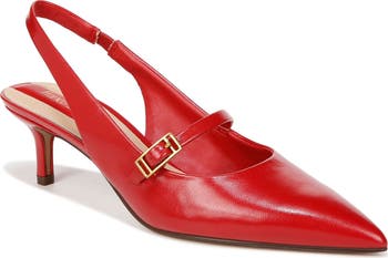 Franco sarto cheap red pumps