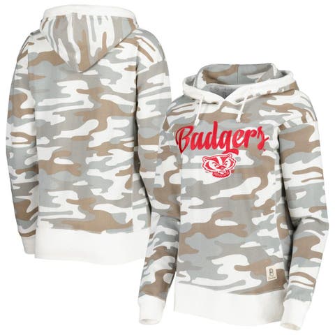 Women's Colosseum Olive/Camo Georgia Bulldogs OHT Military Appreciation  Extraction Chevron Pullover Hoodie