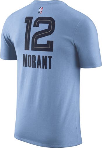 Ja Morant Memphis Grizzlies Nike Youth 2021/22 City Edition Name