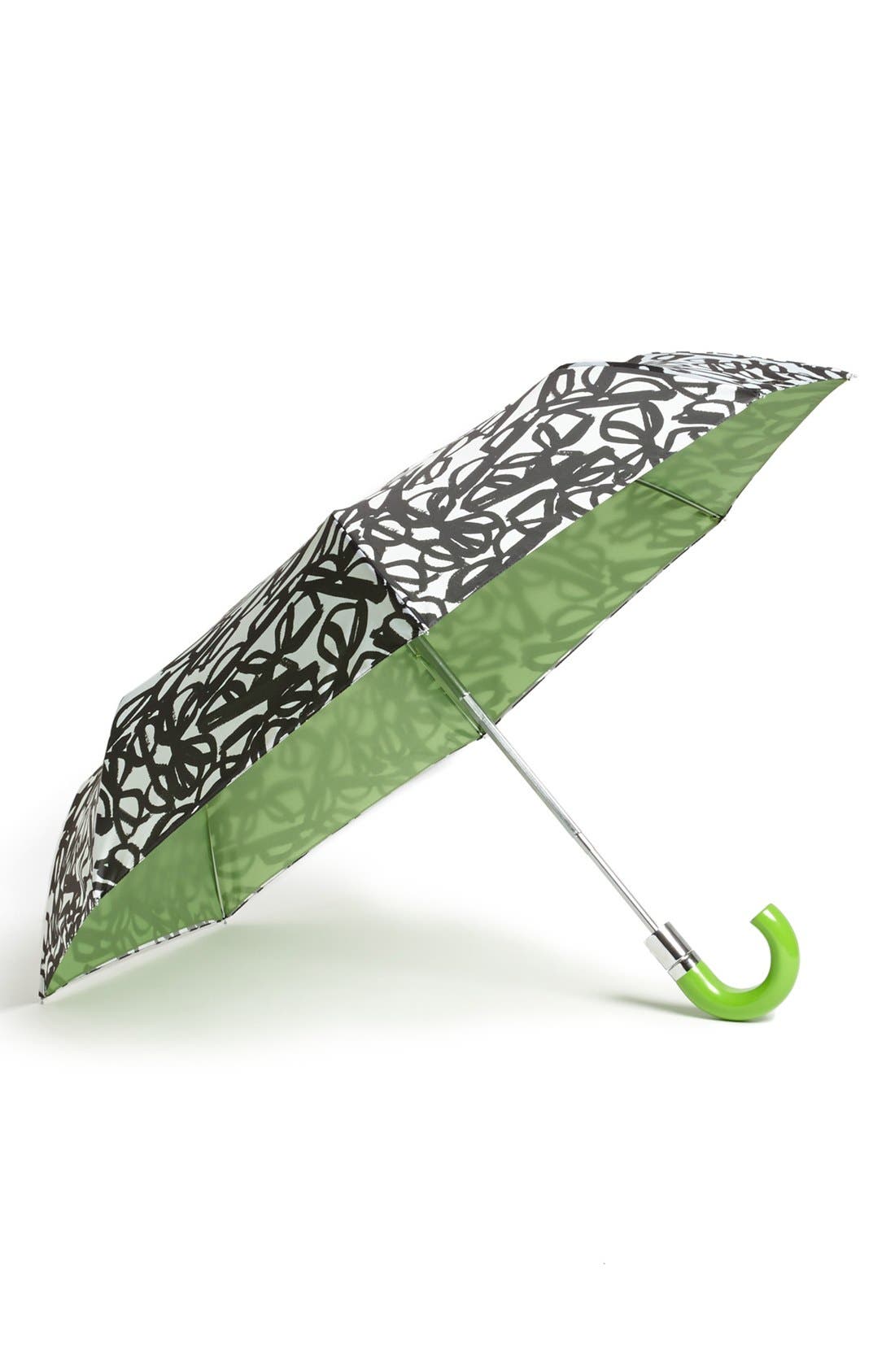 kate spade new york 'literary glasses' travel umbrella Nordstrom