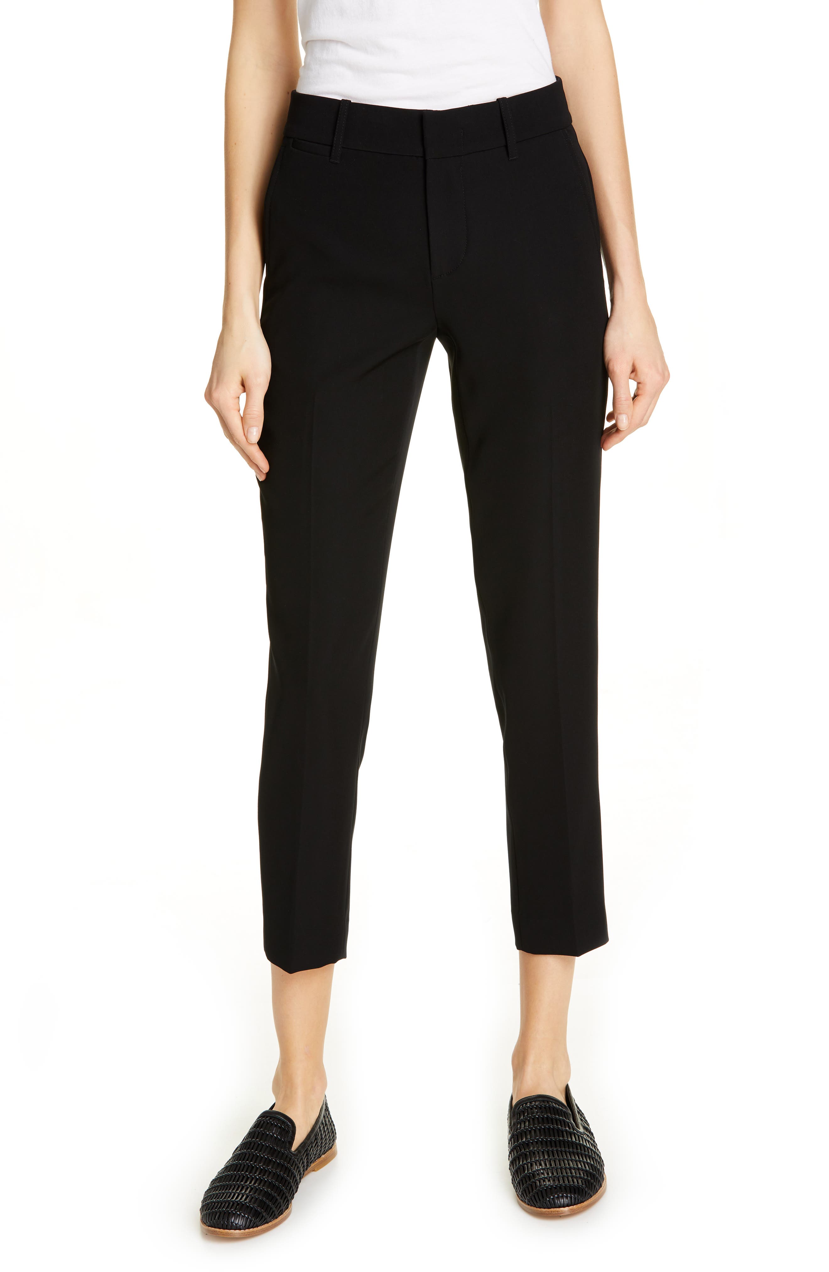 Vince Womens Cropped Trousers 