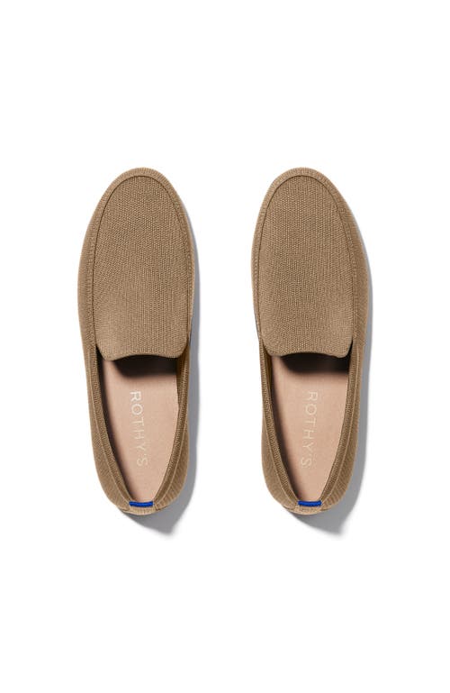 Shop Rothys Rothy's The Ravello Loafer In Faded Brown