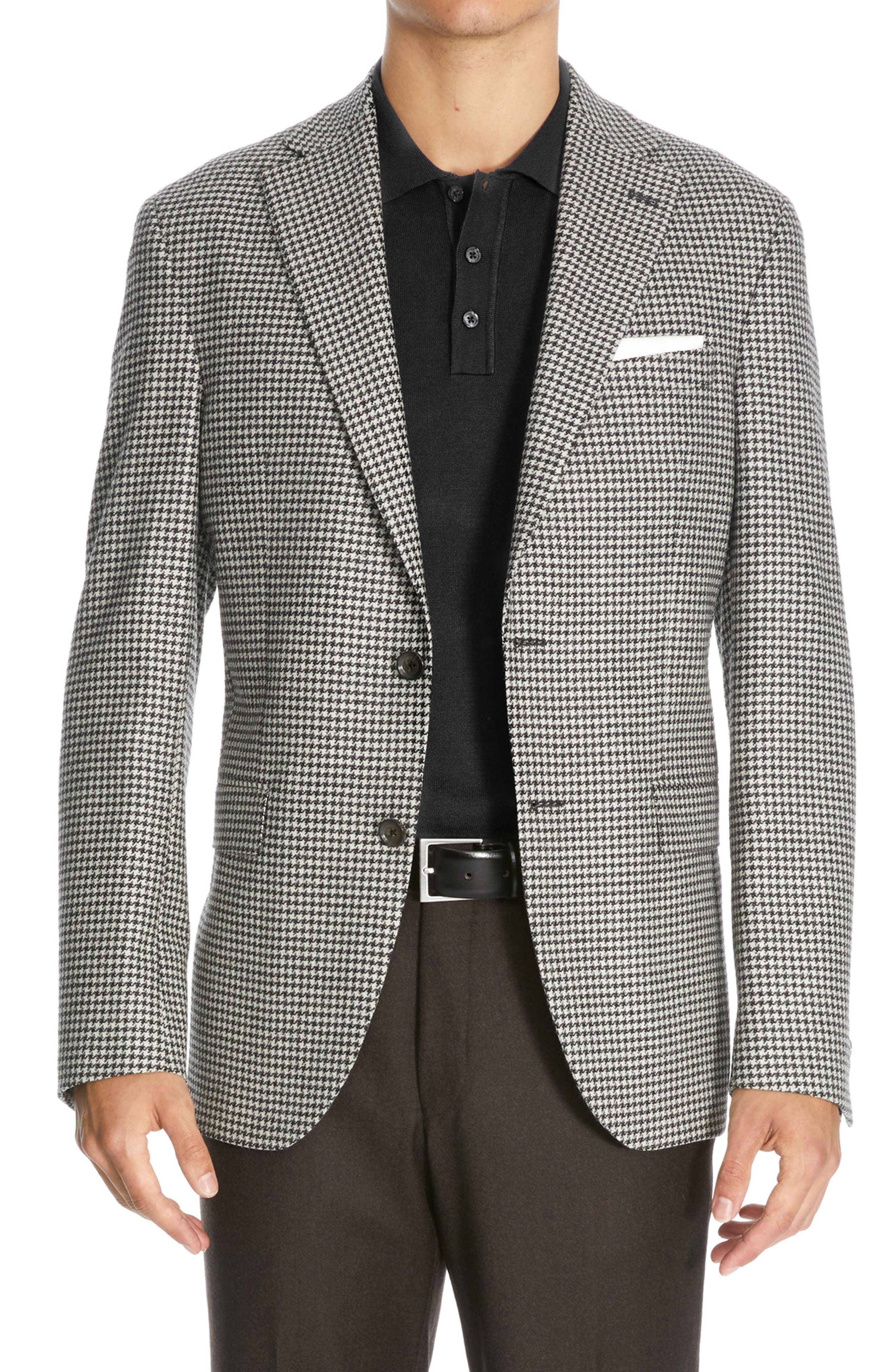 Jack Victor Midland Houndstooth Wool Blend Sport Coat Nordstrom