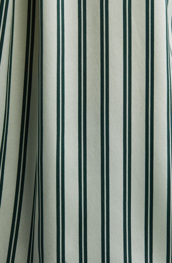 Shop Rails Spencer Stripe Silk Shirt In Eden Stripe
