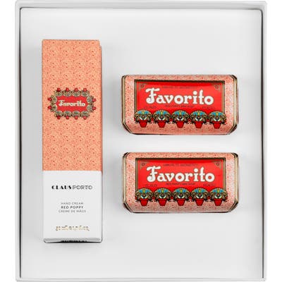 Claus Porto Favorito Red Poppy Set