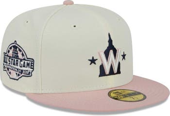 Men's New Era White Washington Nationals City Icon 59FIFTY Fitted Hat
