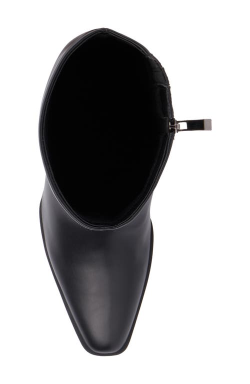 Torgeis Wedge Heel Tall Boot In Black