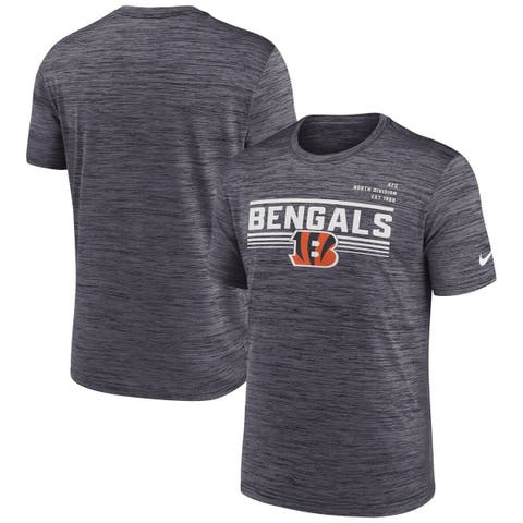 Men's Refried Apparel Heathered Gray Cincinnati Bengals Split T-Shirt