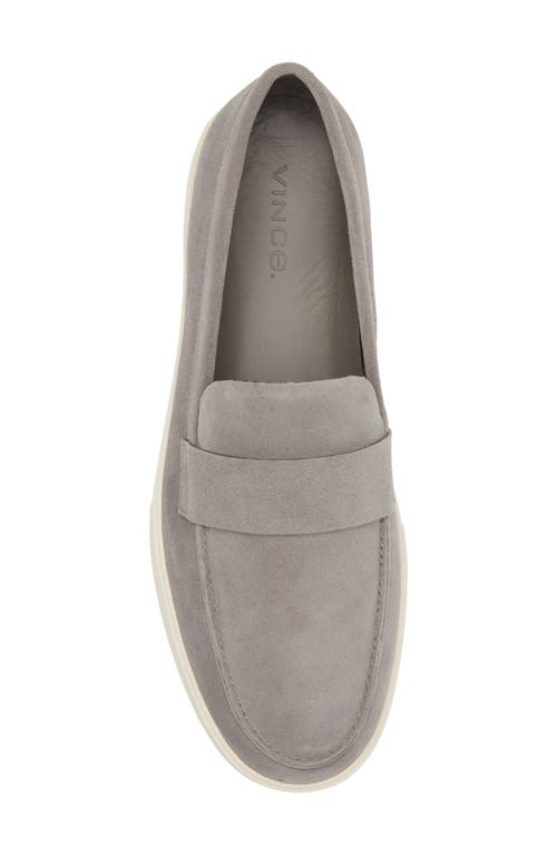 Shop Vince Shane Loafer In Smoke Grey