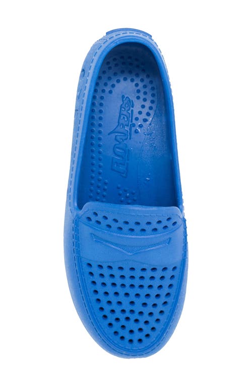Shop Floafers Kids' London Loafer In Royal Blue/bright White