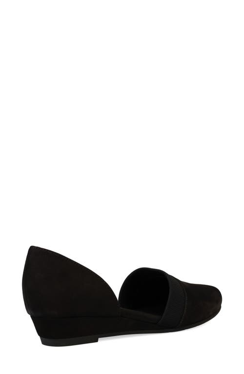 Shop Eileen Fisher Ida D'orsay Flat In Black