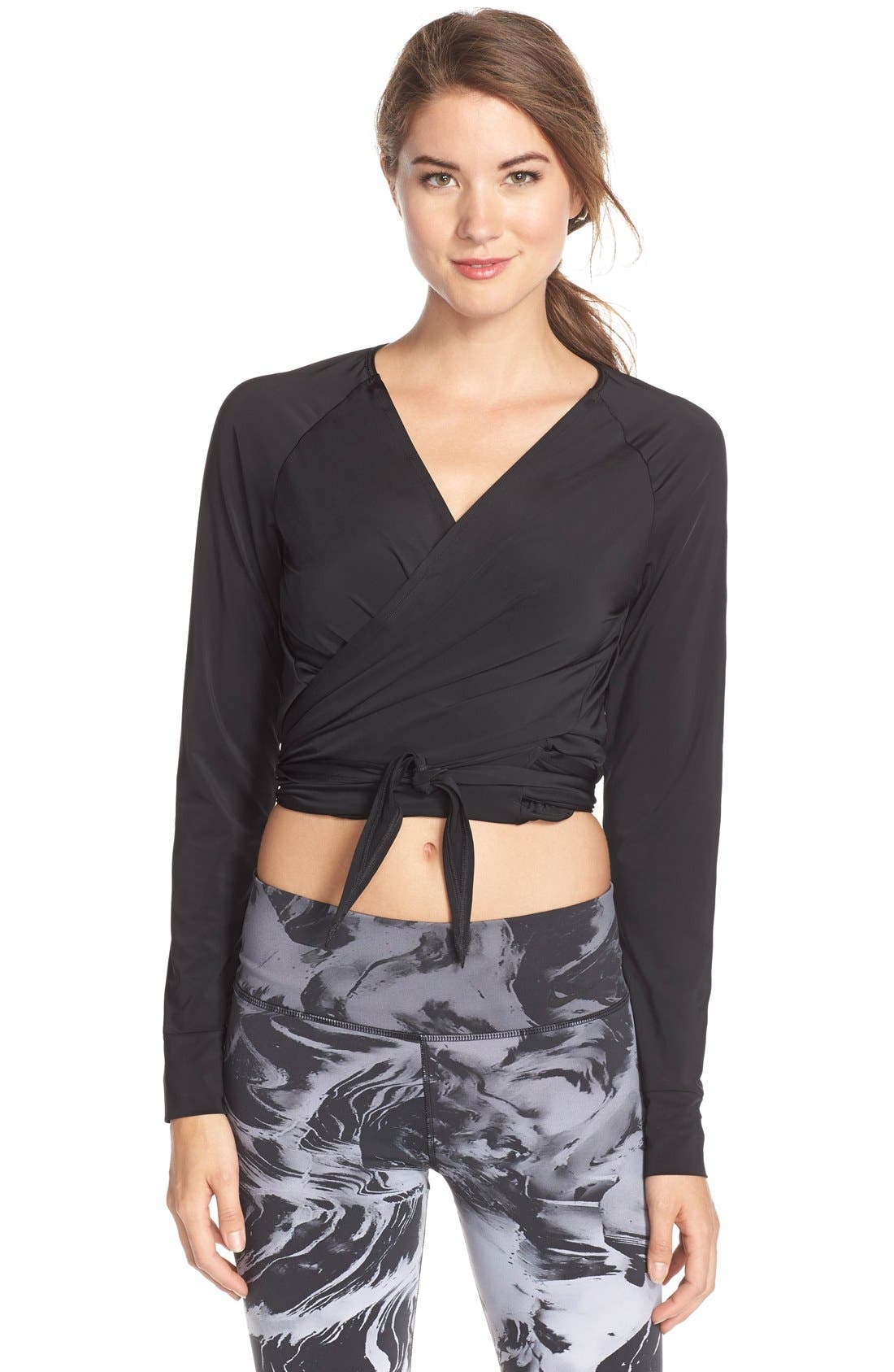 Nike Ballet Wrap Top Nordstrom