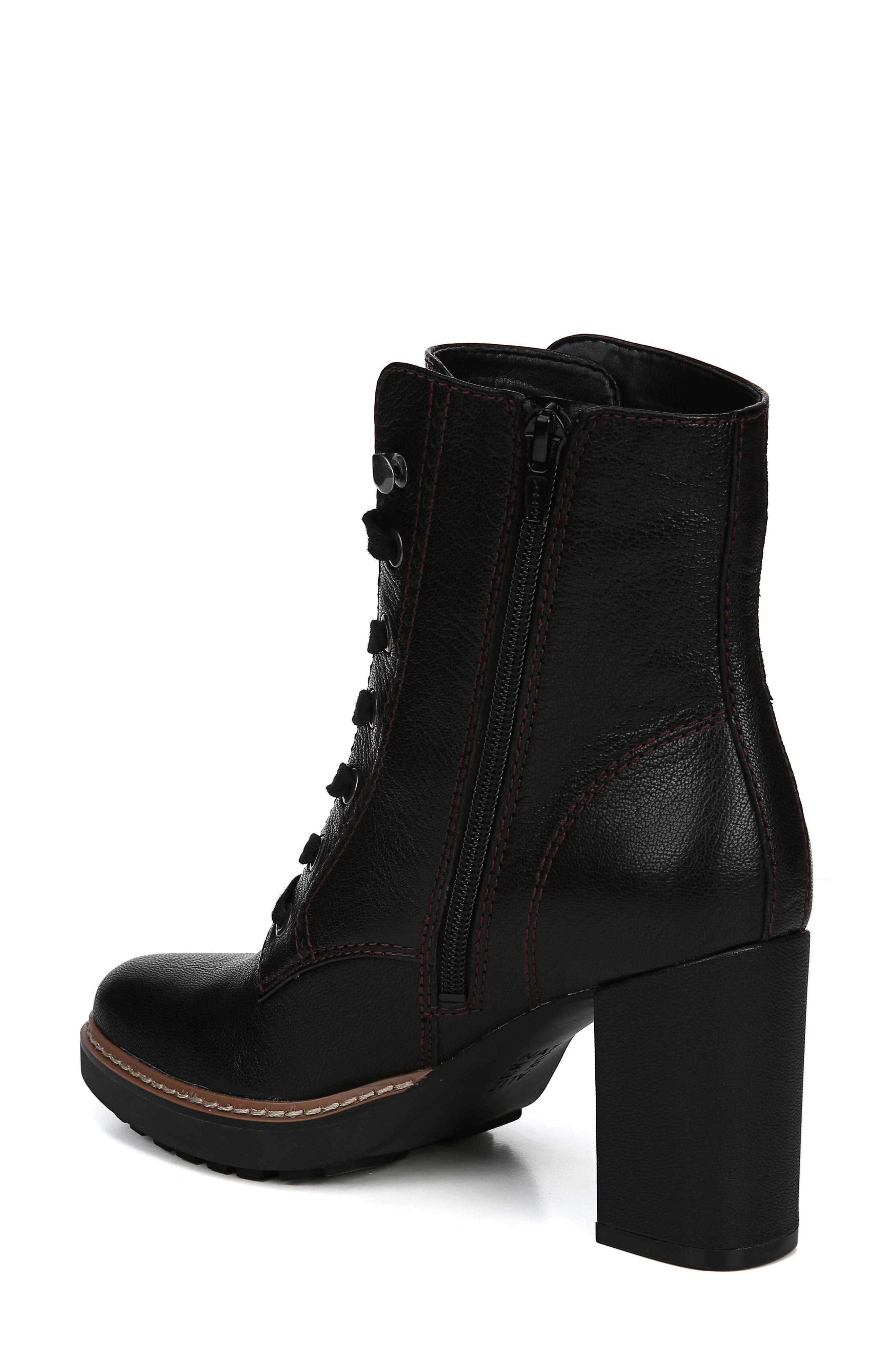 naturalizer callie lace up boot