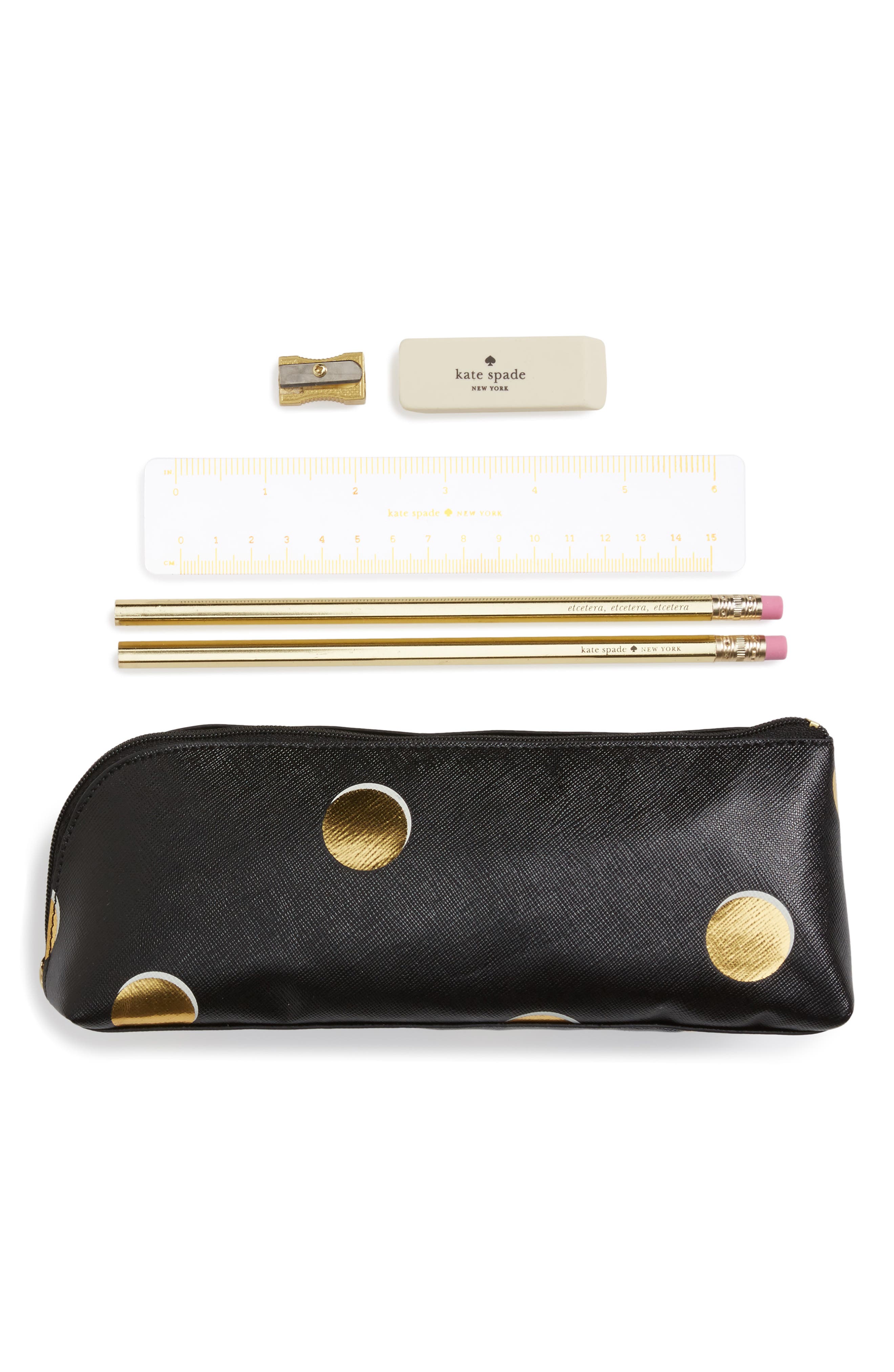 kate spade new york scatter dot pencil case Nordstrom