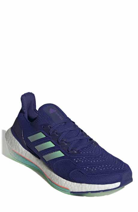 Adidas Ultraboost 22 Men's Athletic Blue Denim Running Shoe