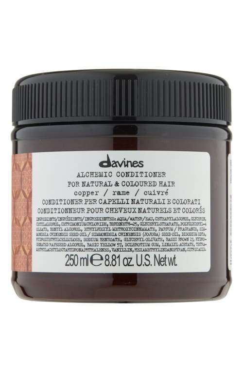 Davines Alchemic Conditioner For Copper Tones In No Color