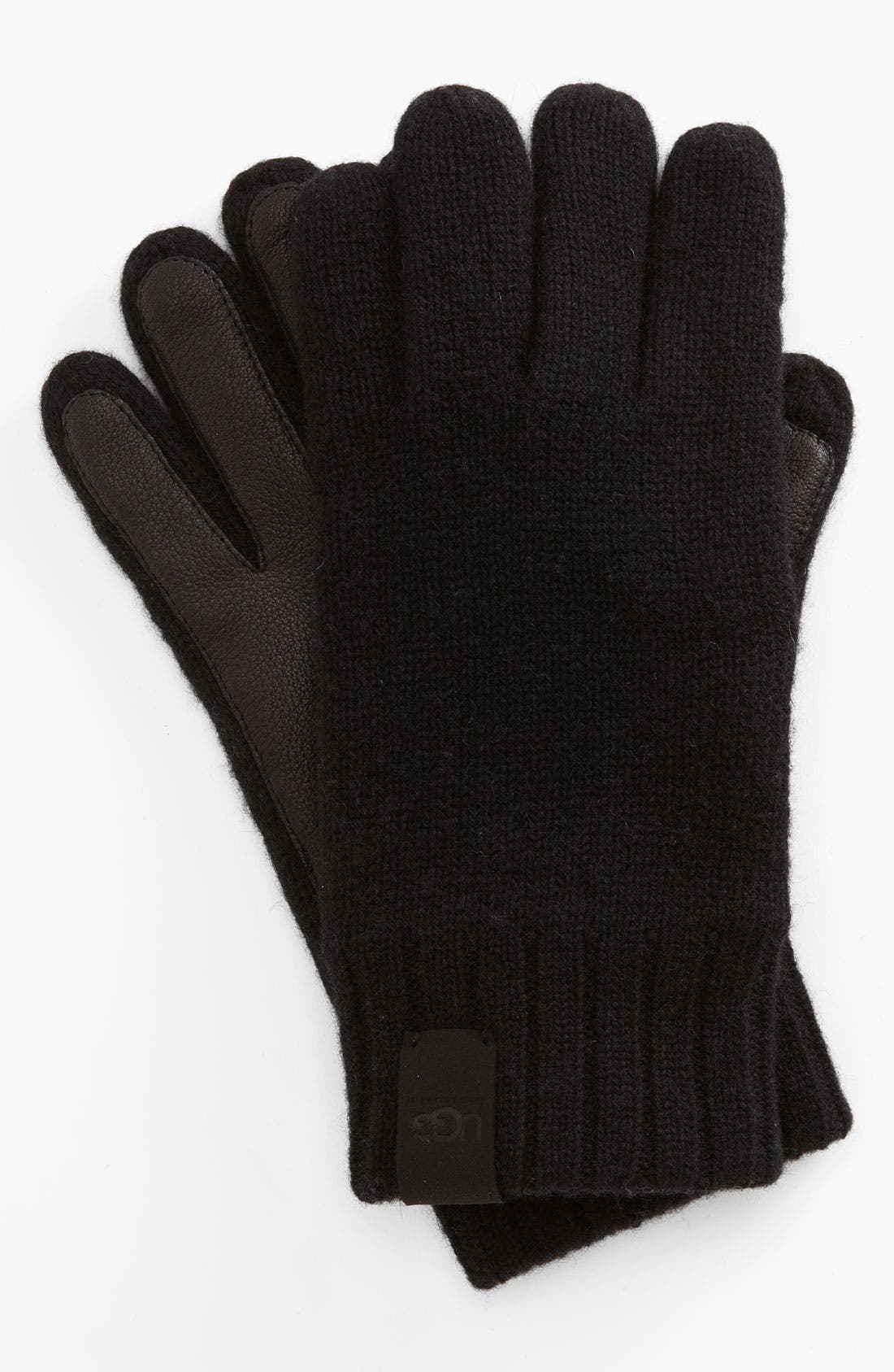 UGG® Australia Lambswool & Leather Gloves Nordstrom