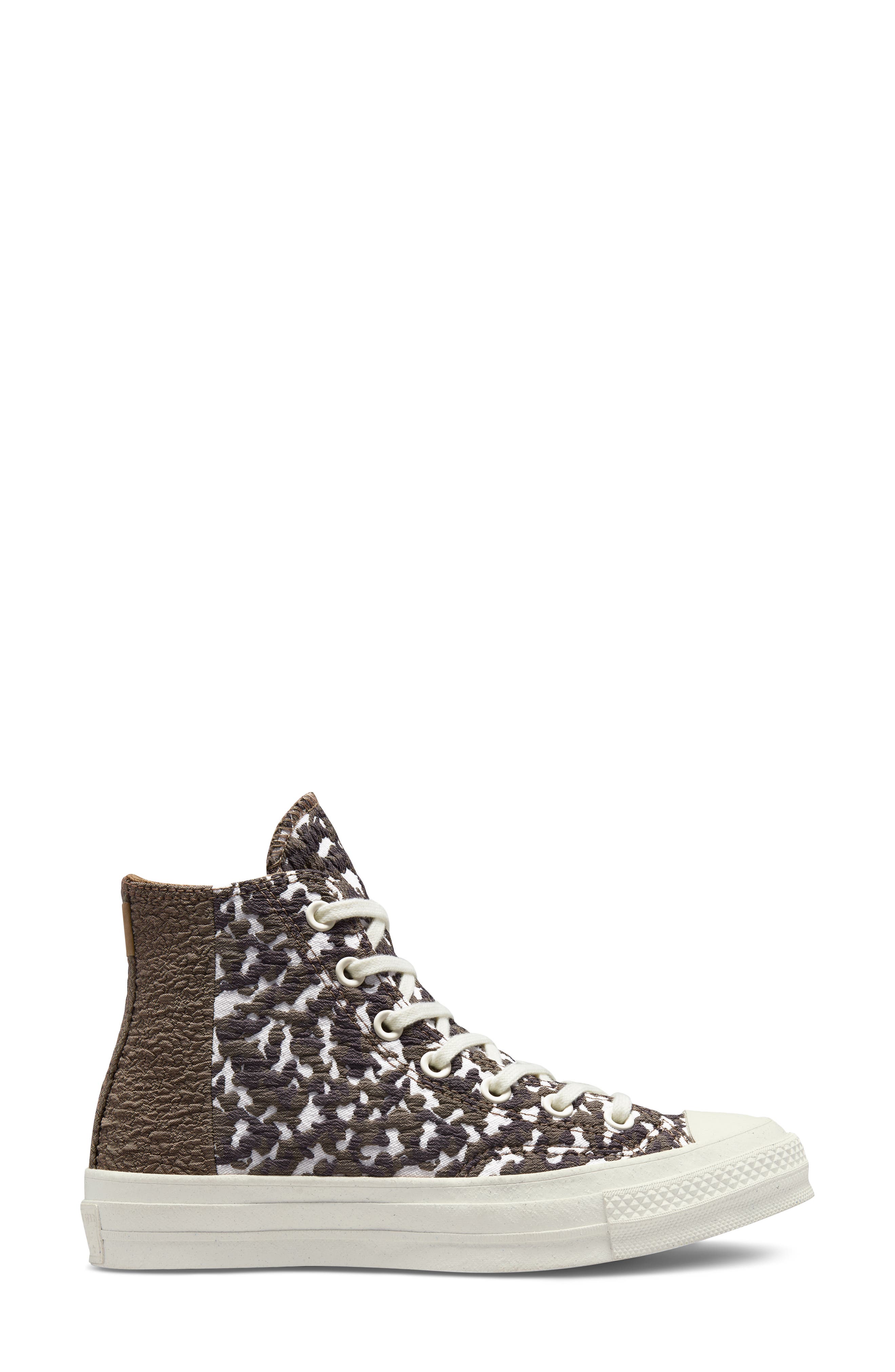 Converse Chuck 70 Split Upper Jacquard Camo High Top (Beige Size 5.5) Womens Shoes