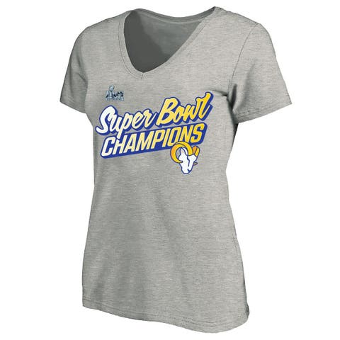 Los Angeles Rams Fanatics Branded Women's Super Bowl LVI Champions Ombre  Long Sleeve T-Shirt - Royal